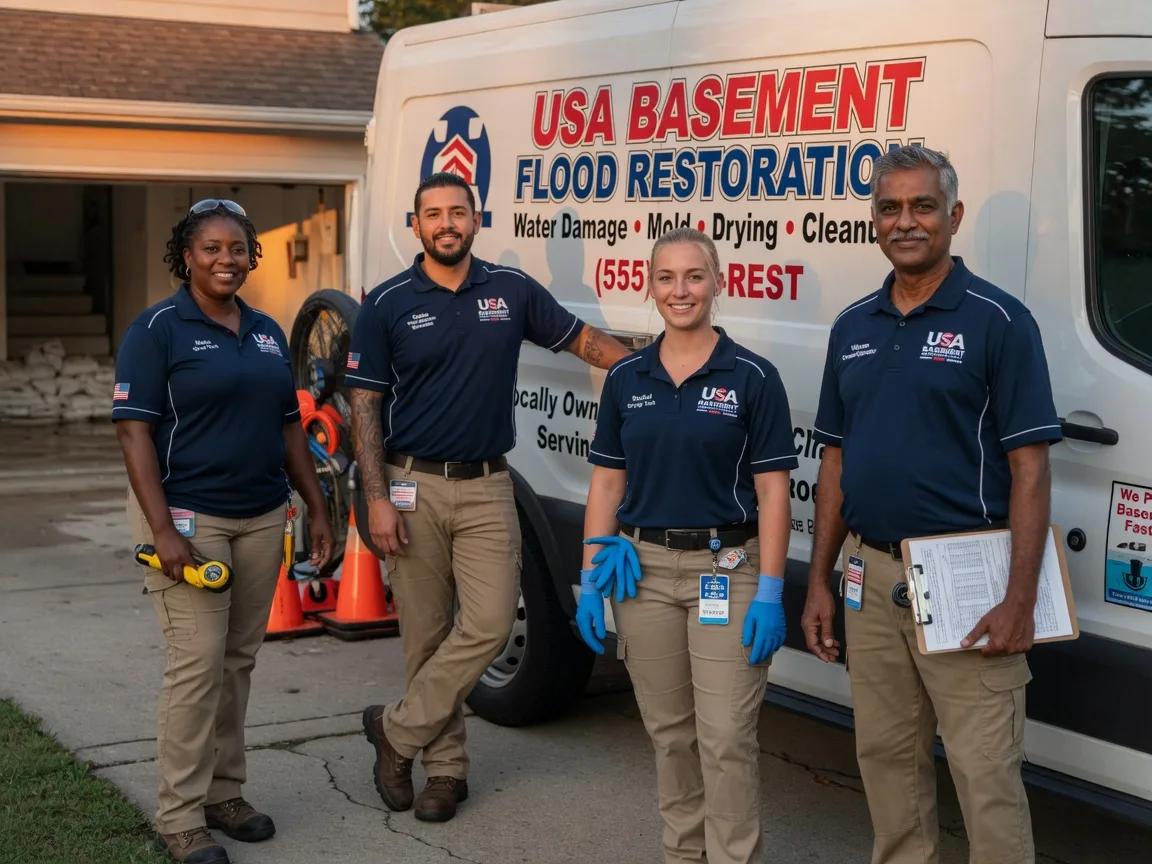Basement Flood Cleanup company in Empire, OH
