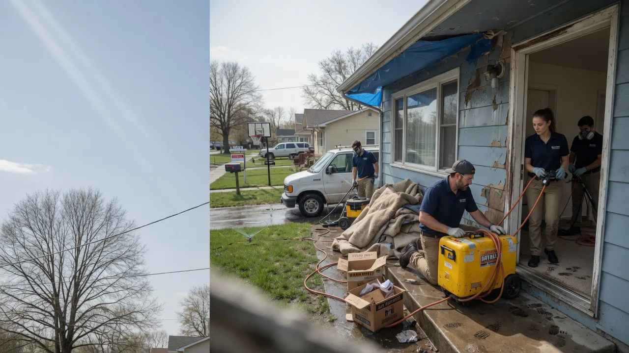 Basement Flood Cleanup in Empire, OH near me